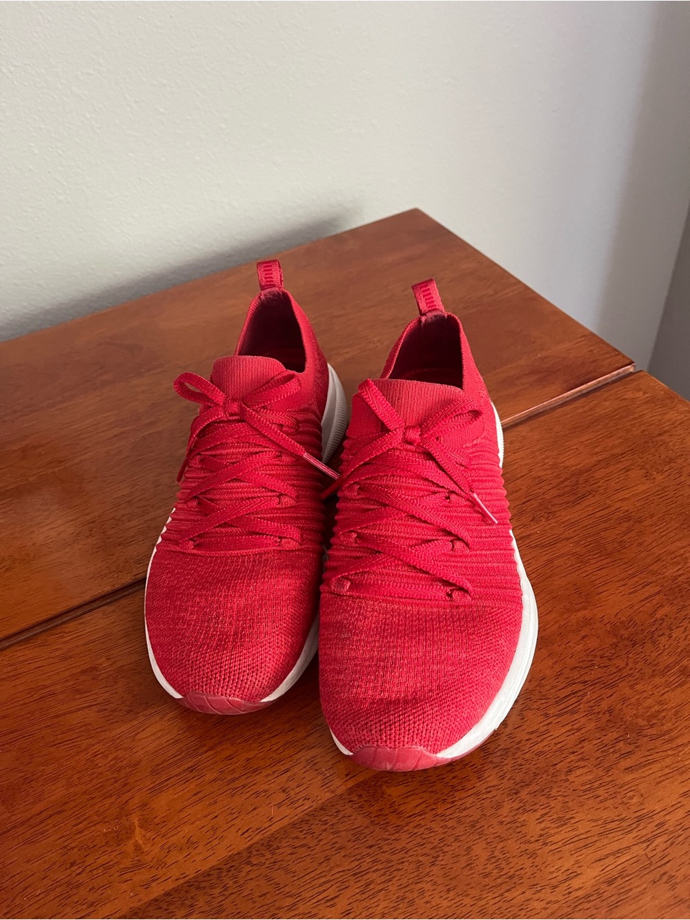 Skechers Women’s 6.5 Red Slip-On Sneakers